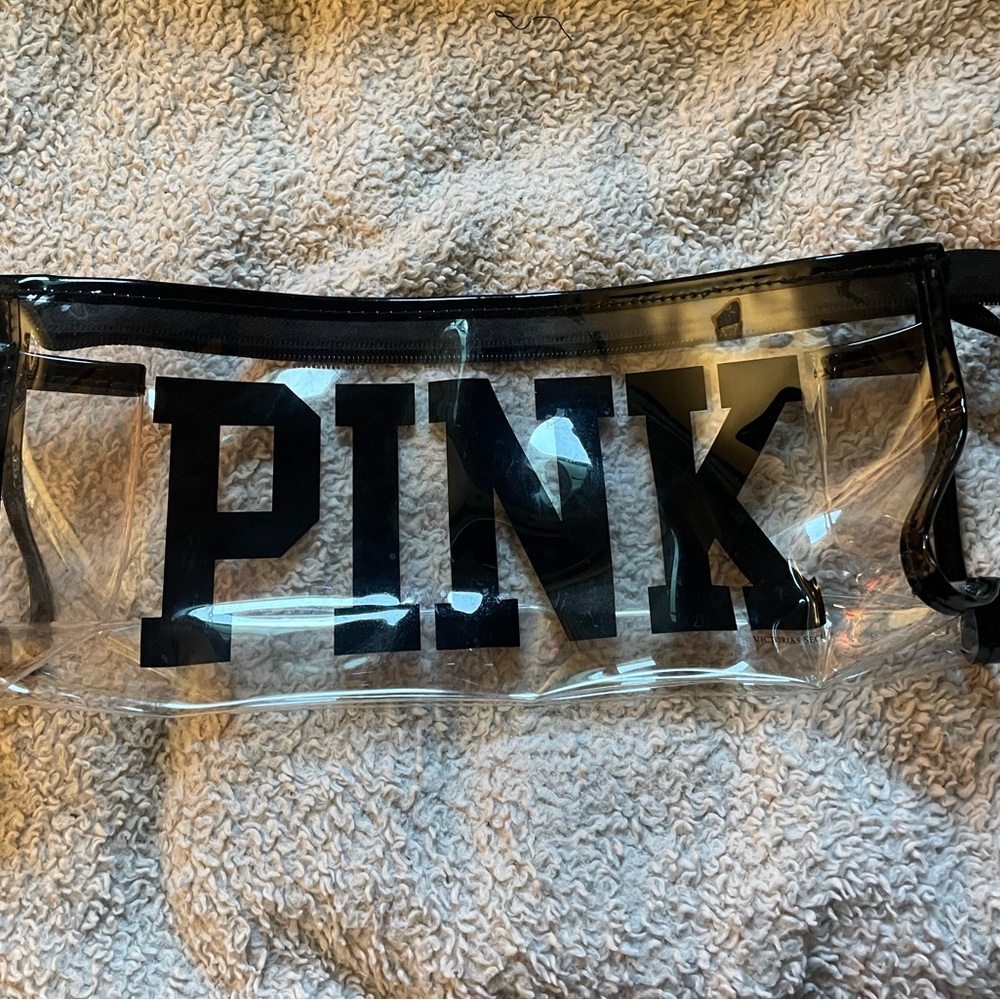 NWOT Victoria's Secret Pink Clear Bag
